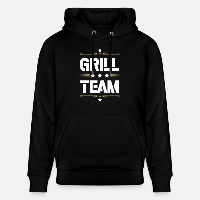 Équipe Grill - Sweat à capuche bio CRUISER Stanley/Stella Unisexe - noir