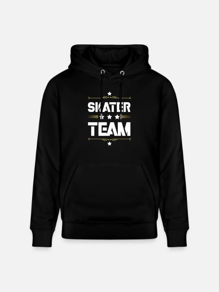 Skater Team - Stanley/Stella CRUISER Unisex Organic Hoodie - black
