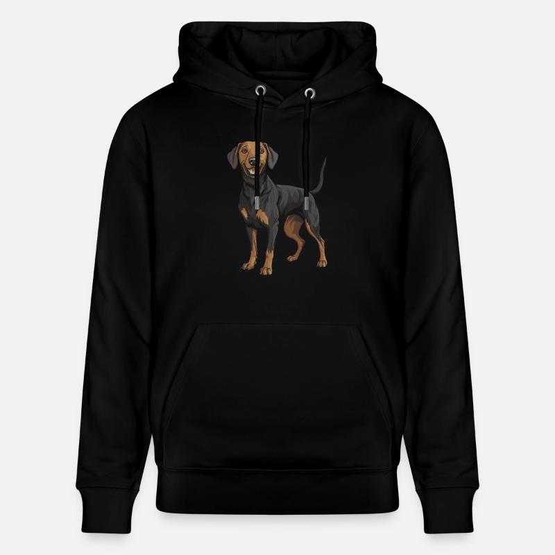 Teckel Dackel - Sweat à capuche bio CRUISER Stanley/Stella Unisexe - noir