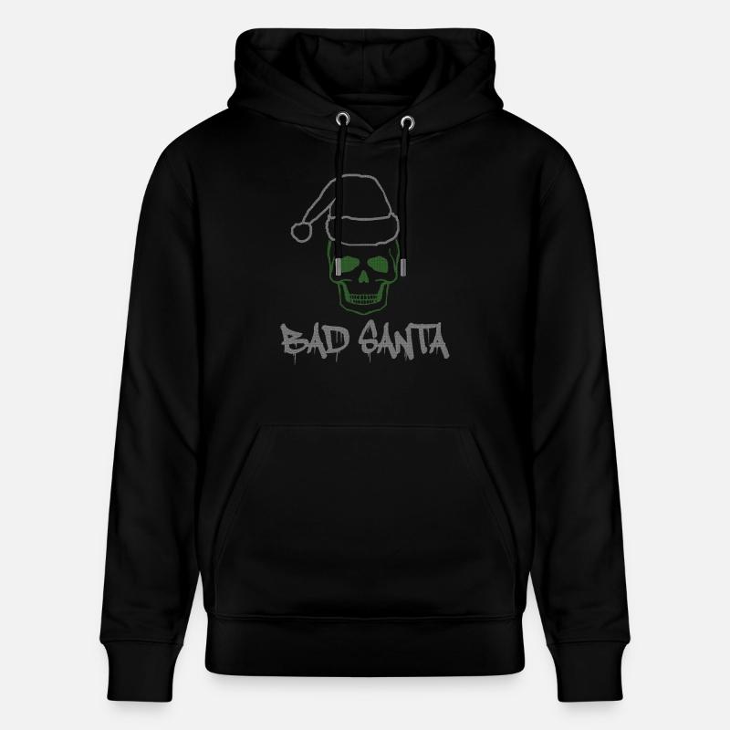Bad Santa - Stanley/Stella Unisex Bio-Hoodie CRUISER  - Schwarz
