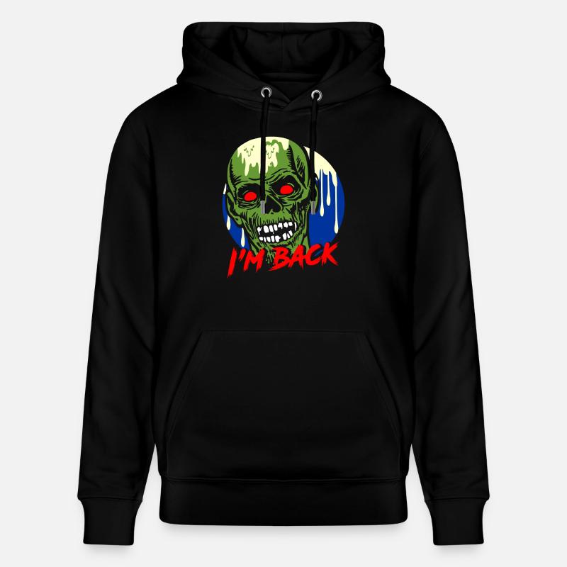 I'm Back! - Stanley/Stella Unisex Bio-Hoodie CRUISER  - Schwarz