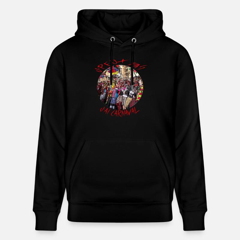 J'peux pas j'ai carnaval - Sweat à capuche bio CRUISER Stanley/Stella Unisexe - noir