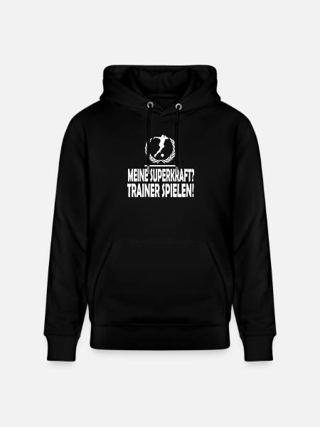 Fußball - Stanley/Stella Unisex Bio-Hoodie CRUISER - Schwarz
