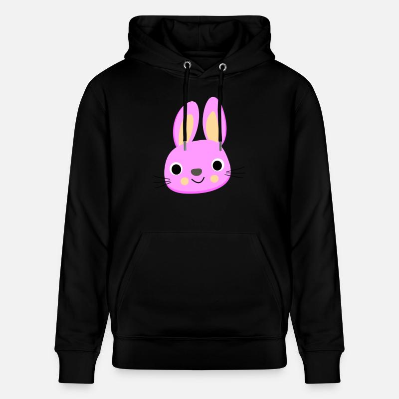 lapin - Sweat à capuche bio CRUISER Stanley/Stella Unisexe - noir