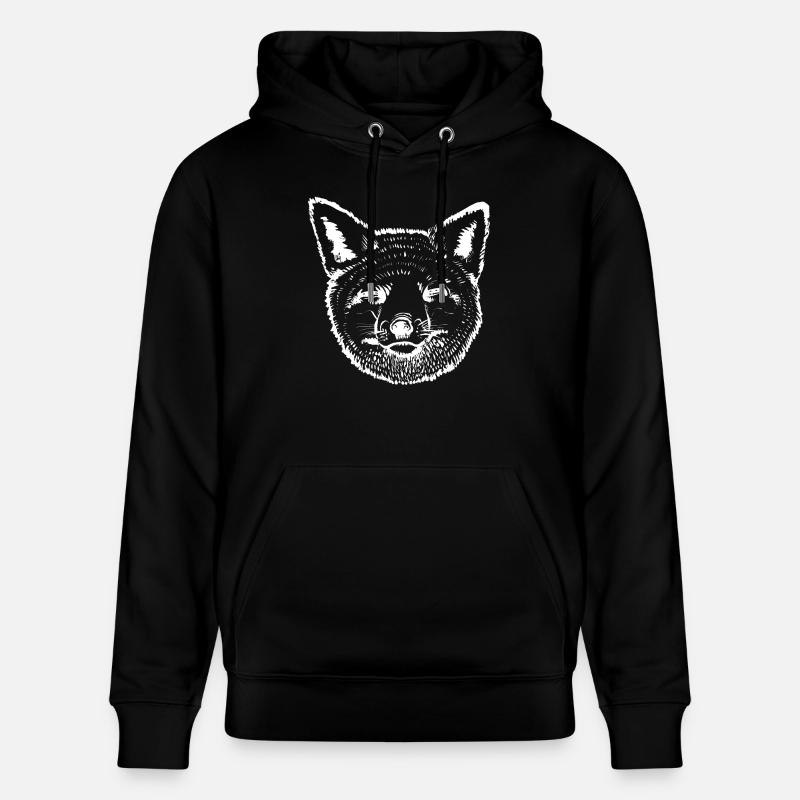 FoxHead Blanc - Sweat à capuche bio CRUISER Stanley/Stella Unisexe - noir