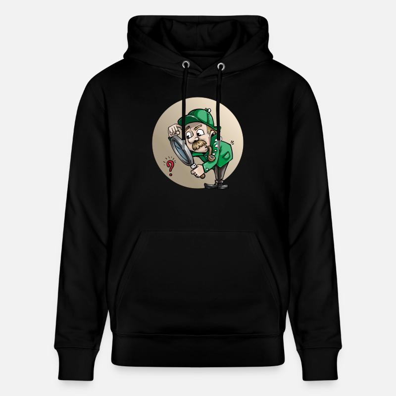 Detectiv - Stanley/Stella Unisex Bio-Hoodie CRUISER  - Schwarz