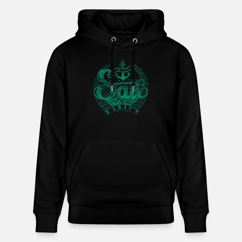 S'éloigner2 - Sweat à capuche bio CRUISER Stanley/Stella Unisexe - noir