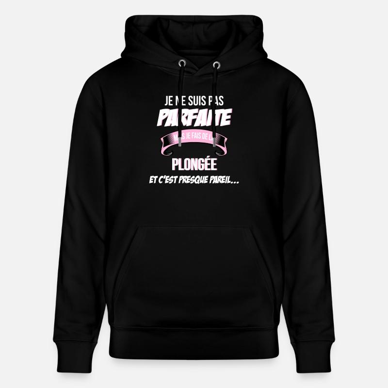 Plonge e cadeau humour - Sweat à capuche bio CRUISER Stanley/Stella Unisexe - noir