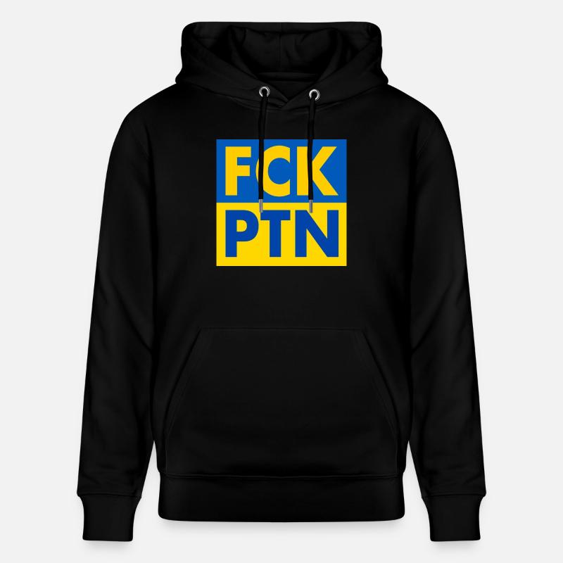 Fck ptn - Sweat à capuche bio CRUISER Stanley/Stella Unisexe - noir