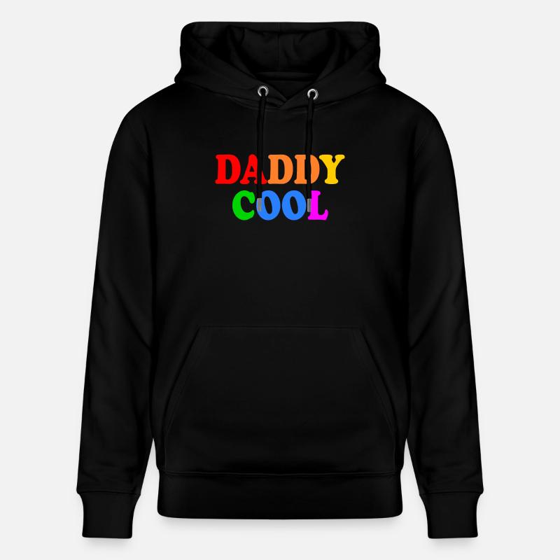 Daddy cool - Stanley/Stella Unisex Bio-Hoodie CRUISER  - Schwarz