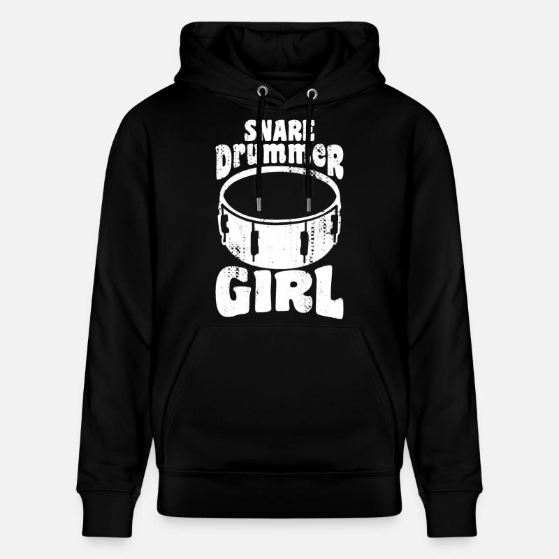 Fille batteur - Sweat à capuche bio CRUISER Stanley/Stella Unisexe - noir
