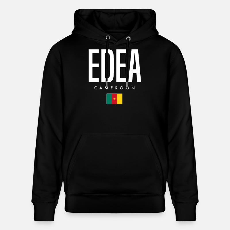 Edea Cameroun Camerounais - Sweat à capuche bio CRUISER Stanley/Stella Unisexe - noir
