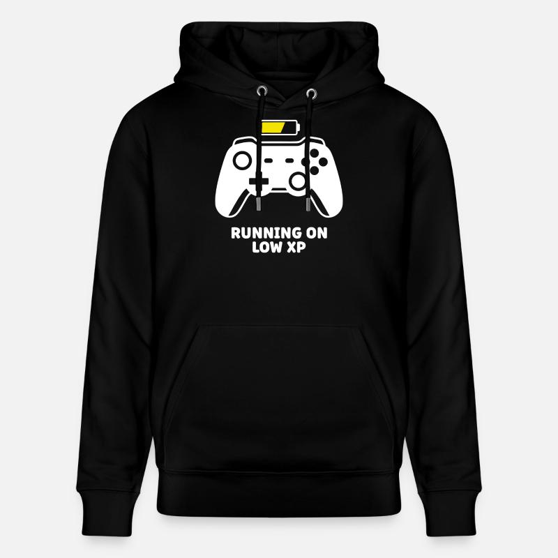 Running on Low XP Controller - Stanley/Stella Unisex Bio-Hoodie CRUISER - Schwarz