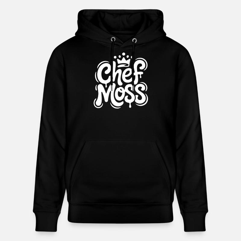 Chef Moss Graffiti Logo - Sweat à capuche bio CRUISER Stanley/Stella Unisexe - noir