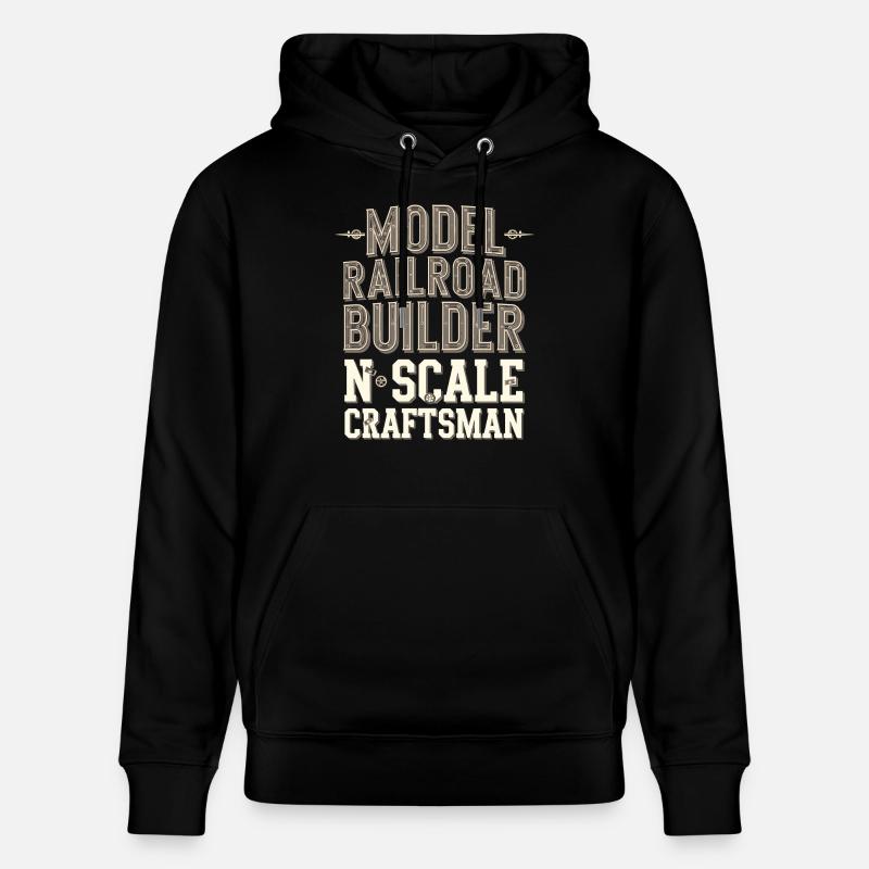 Précision dans le modélisme - Sweat à capuche bio CRUISER Stanley/Stella Unisexe - noir