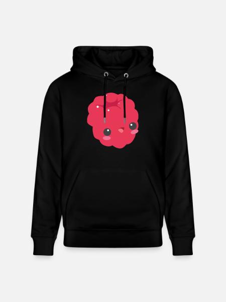 framboise douce - Sweat à capuche bio CRUISER Stanley/Stella Unisexe - noir