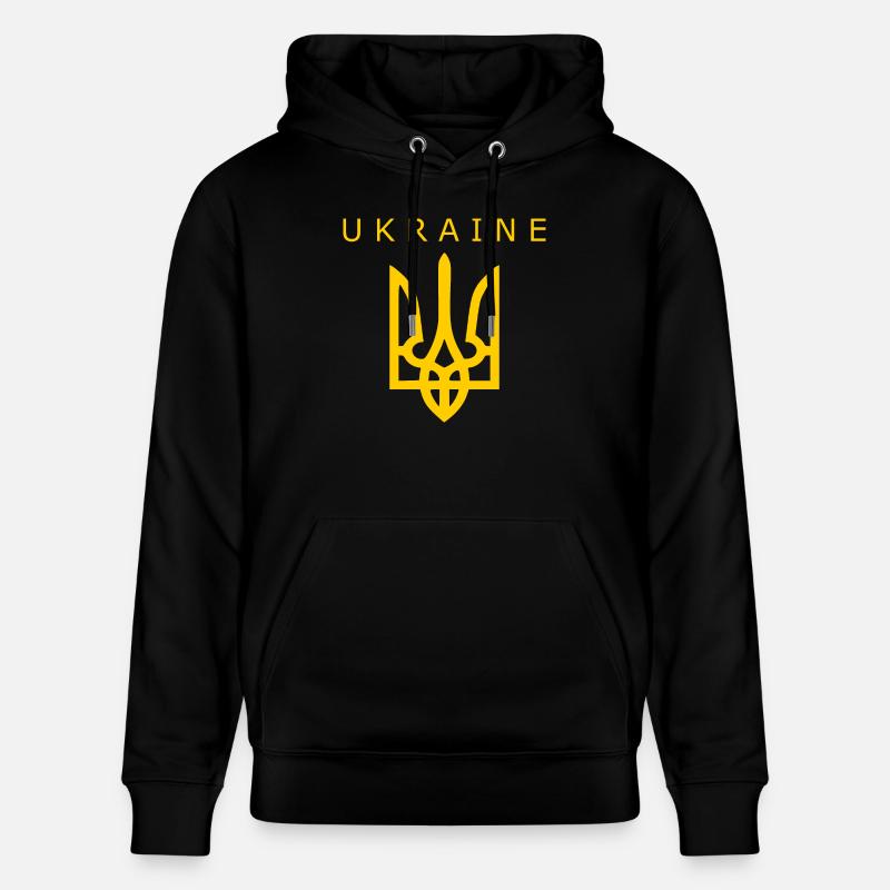 Ukraine - Sweat à capuche bio CRUISER Stanley/Stella Unisexe - noir