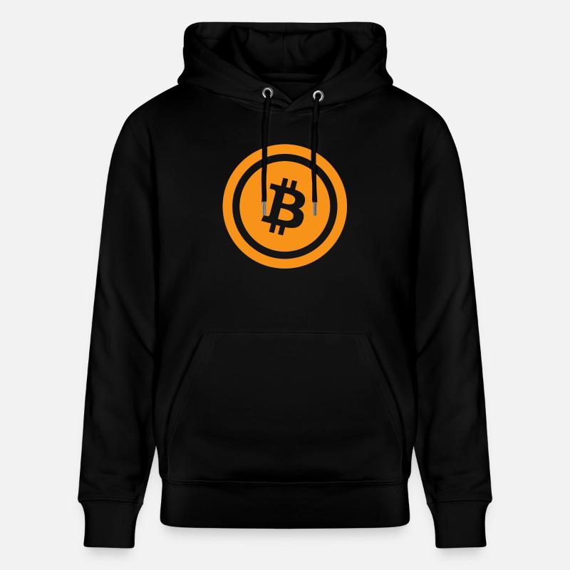 Bitcoin - Sweat à capuche bio CRUISER Stanley/Stella Unisexe - noir