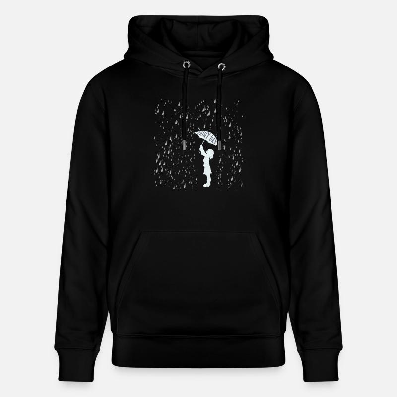 rainy day - Sweat à capuche bio CRUISER Stanley/Stella Unisexe - noir
