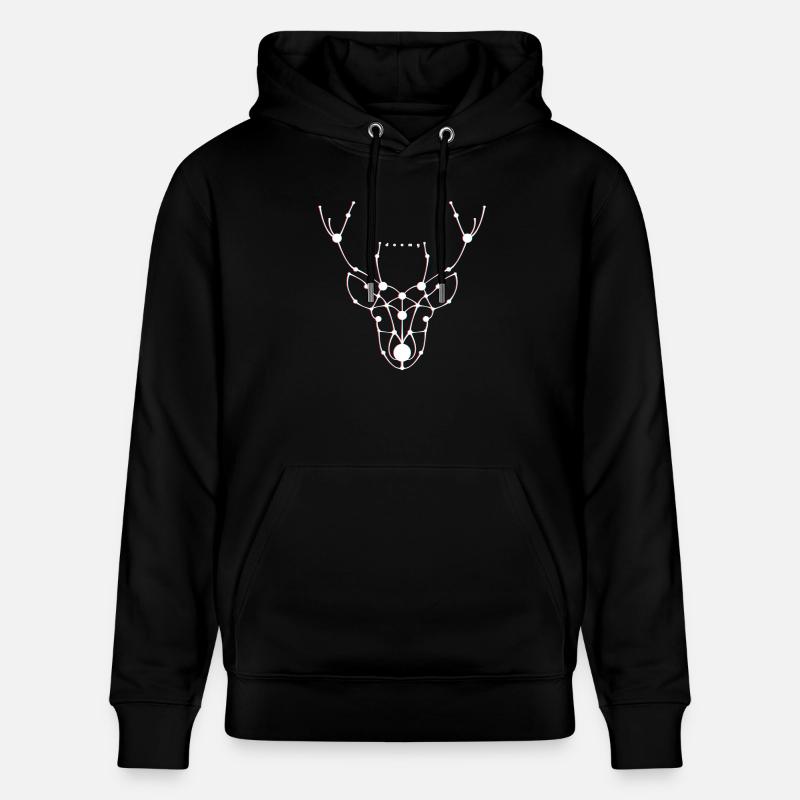 # 1 - Sweat à capuche bio CRUISER Stanley/Stella Unisexe - noir
