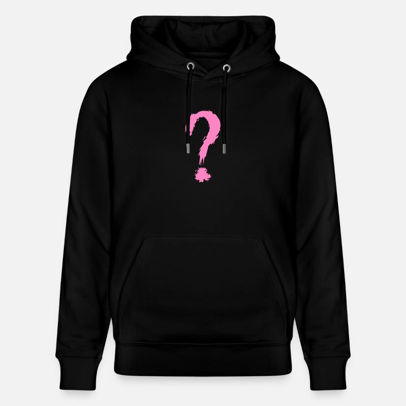 Fragezeichen - Stanley/Stella Unisex Bio-Hoodie CRUISER  - Schwarz