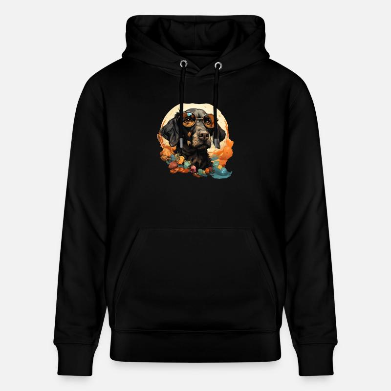 Chien - Sweat à capuche bio CRUISER Stanley/Stella Unisexe - noir