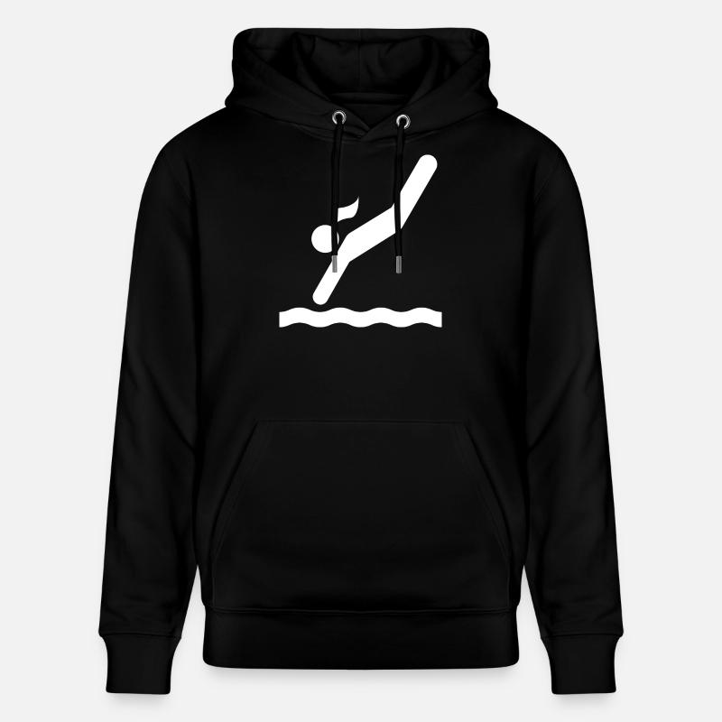 Turmspringen - Stanley/Stella Unisex Bio-Hoodie CRUISER - Schwarz