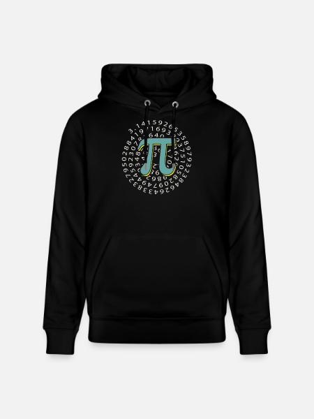 Pi Day - Happy Pi Day - Stanley/Stella CRUISER Unisex Organic Hoodie - black