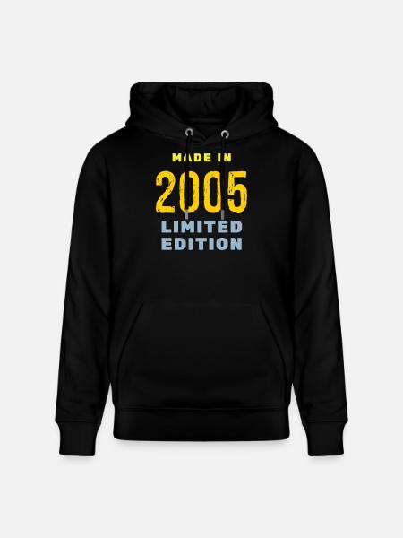 2005 - Stanley/Stella CRUISER Unisex Organic Hoodie - black