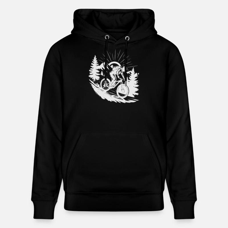 VTT VTT - Sweat à capuche bio CRUISER Stanley/Stella Unisexe - noir