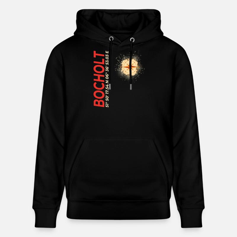 Bocholt - Stanley/Stella Unisex Bio-Hoodie CRUISER  - Schwarz