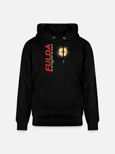 Fulda - Stanley/Stella Unisex Bio-Hoodie CRUISER - Schwarz