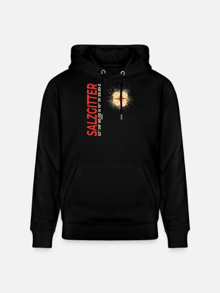 Salzgitter - Stanley/Stella Unisex Bio-Hoodie CRUISER - Schwarz