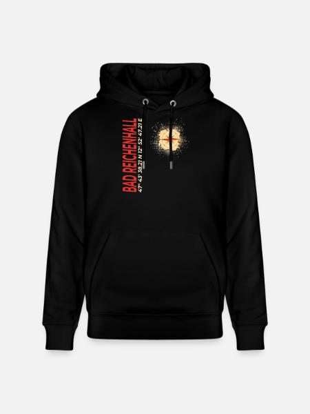 Bad Reichenhall - Stanley/Stella Unisex Bio-Hoodie CRUISER  - Schwarz