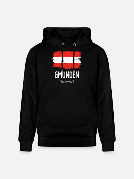 Gmunden - Stanley/Stella CRUISER Unisex Organic Hoodie - black