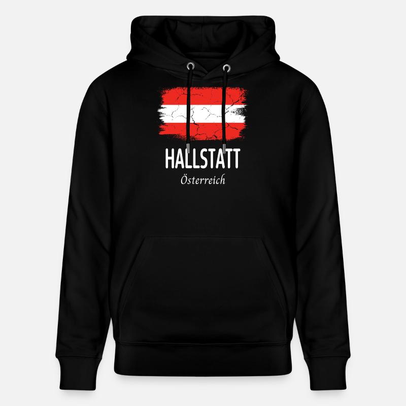 Hallstatt - Sweat à capuche bio CRUISER Stanley/Stella Unisexe - noir