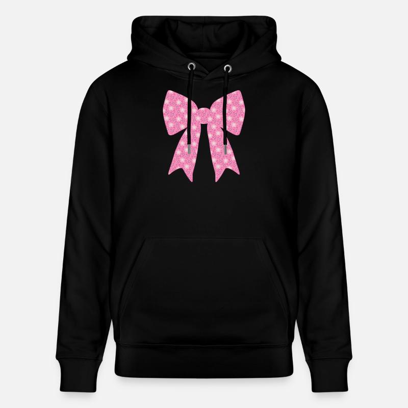 Ruban rose - Sweat à capuche bio CRUISER Stanley/Stella Unisexe - noir