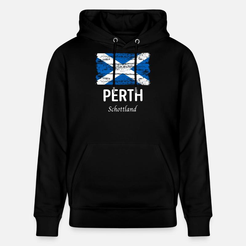 Perth - Stanley/Stella Unisex Bio-Hoodie CRUISER  - Schwarz