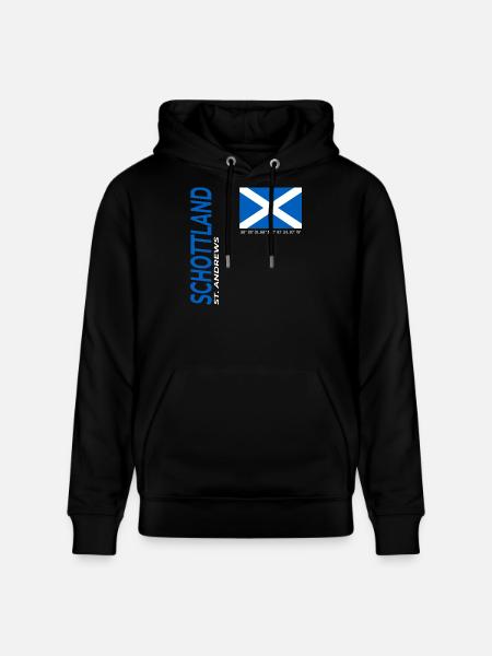 St. Andrews - Sweat à capuche bio CRUISER Stanley/Stella Unisexe - noir