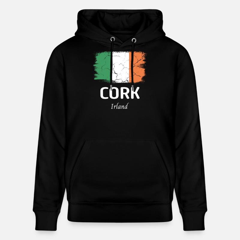Cork - Stanley/Stella Unisex Bio-Hoodie CRUISER - Schwarz