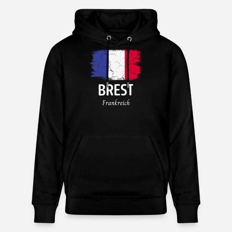 Brest - Stanley/Stella Unisex Bio-Hoodie CRUISER  - Schwarz