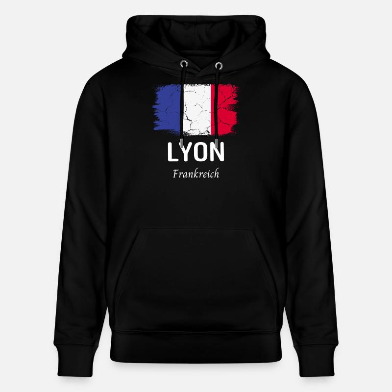 Lyon - Sweat à capuche bio CRUISER Stanley/Stella Unisexe - noir