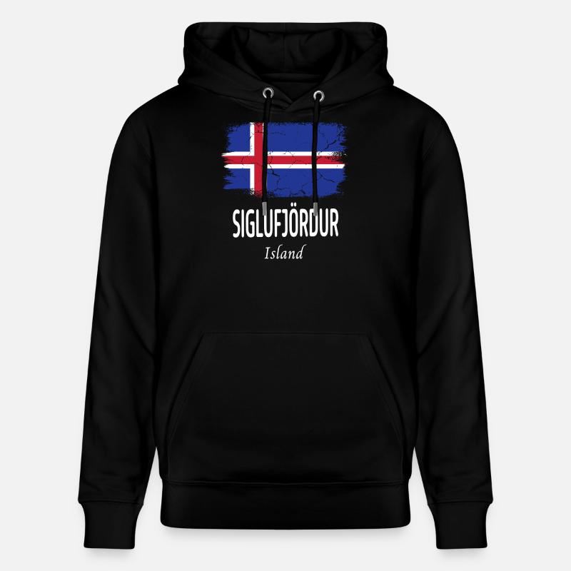 Siglufjördur - Sweat à capuche bio CRUISER Stanley/Stella Unisexe - noir
