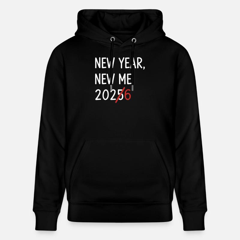 Nouvelle Année Nouveau Moi 2026 Ratée - Sweat à capuche bio CRUISER Stanley/Stella Unisexe - noir