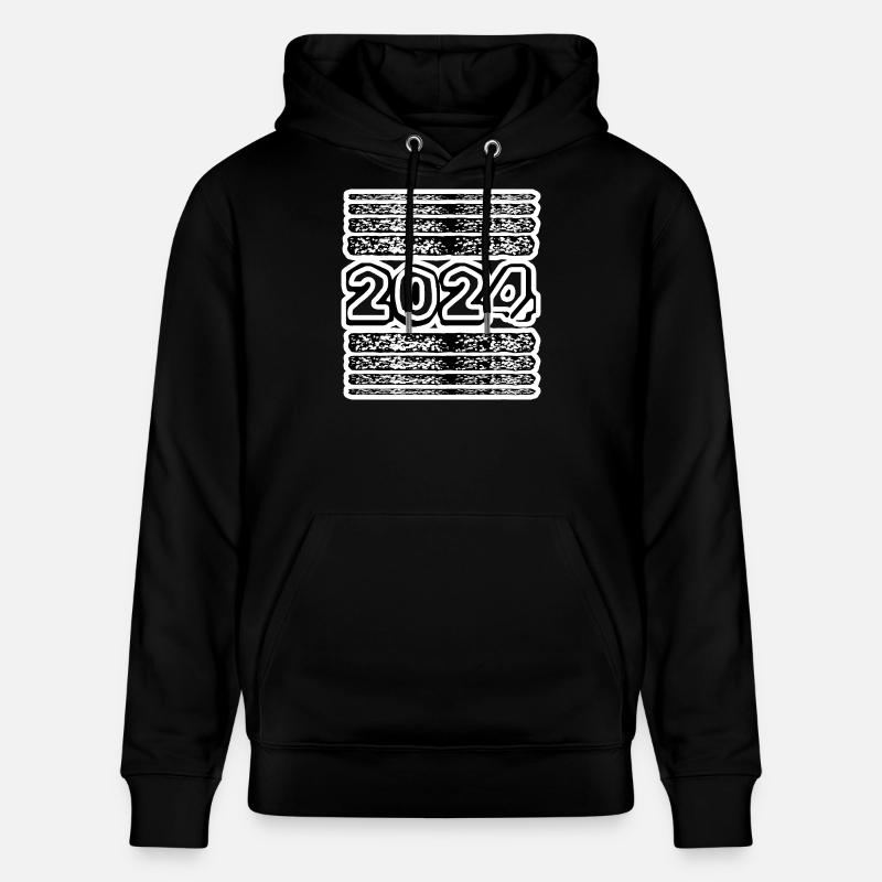 Année 2024 - Sweat à capuche bio CRUISER Stanley/Stella Unisexe - noir