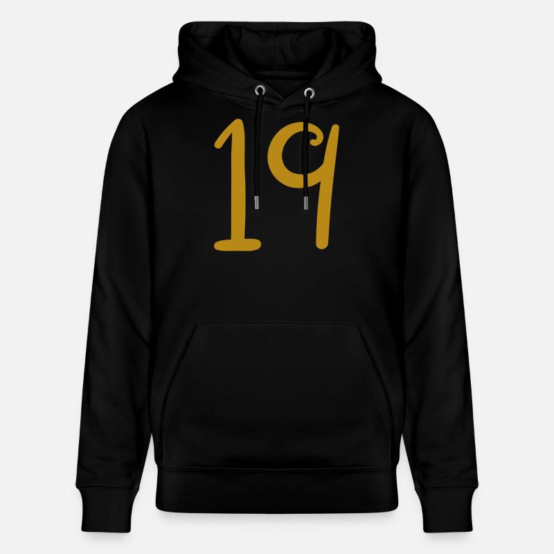 19 - Sweat à capuche bio CRUISER Stanley/Stella Unisexe - noir