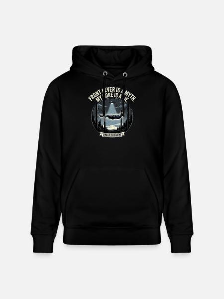 Believe In Calisthenics - Stanley/Stella Unisex Bio-Hoodie CRUISER  - Schwarz