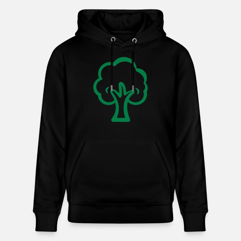 baum - Stanley/Stella Unisex Bio-Hoodie CRUISER  - Schwarz