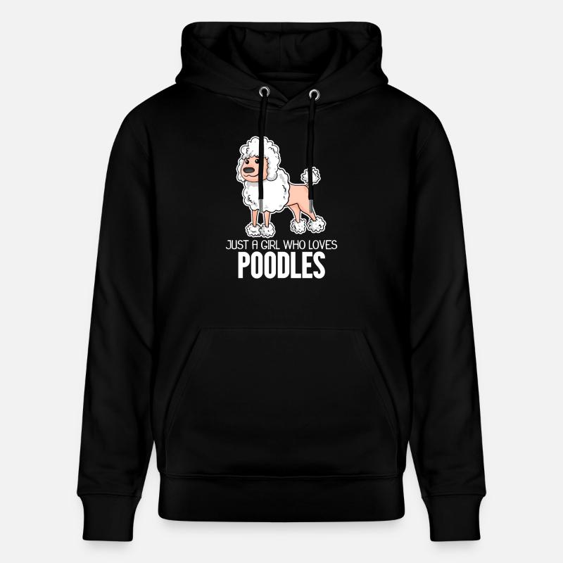 Pudel Hund - Stanley/Stella Unisex Bio-Hoodie CRUISER  - Schwarz