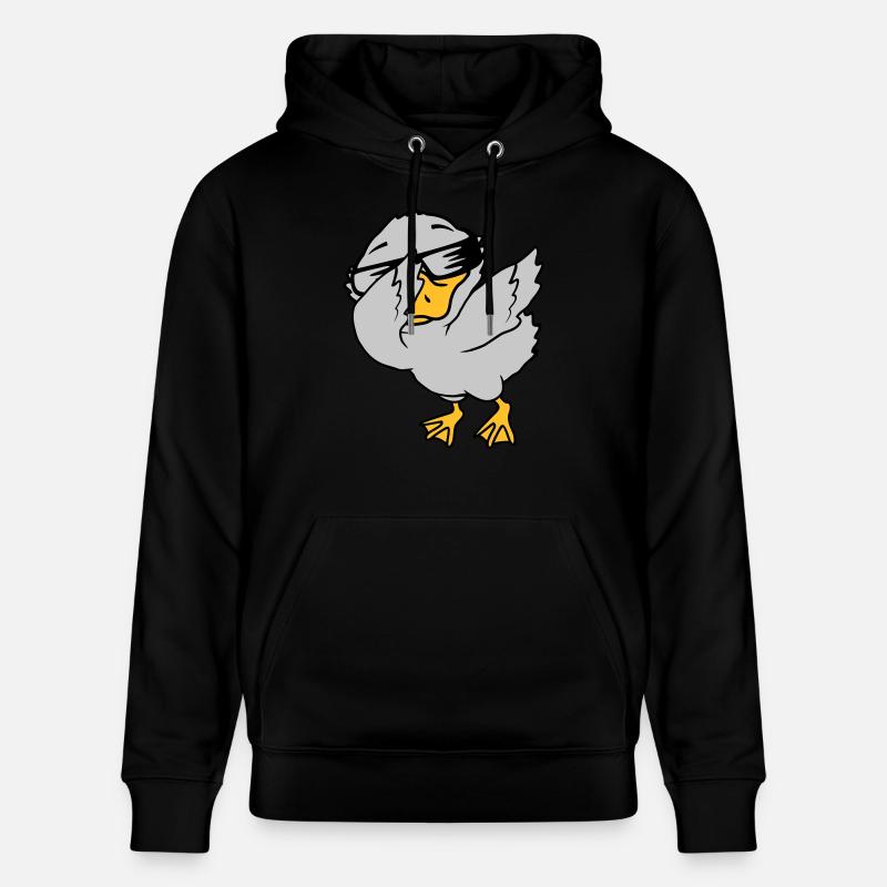 Dabbing Party Ducklings Cool - Sweat à capuche bio CRUISER Stanley/Stella Unisexe - noir